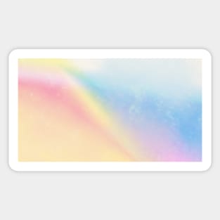 oil slick desaturation Sticker